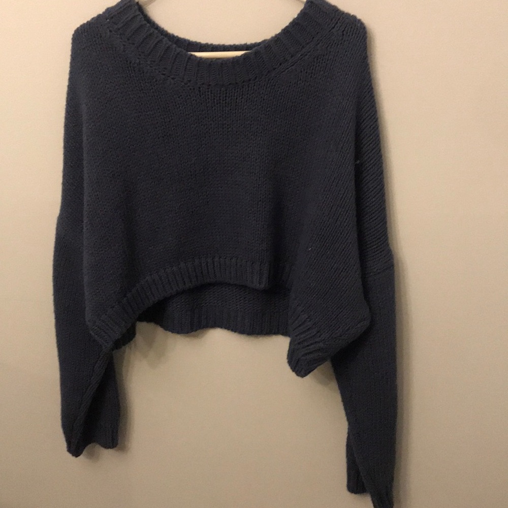 Gray sweater